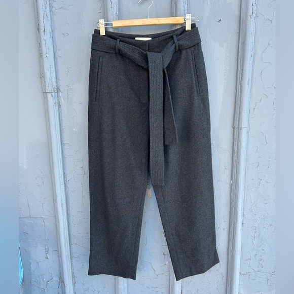 Wilfred Jallade cashmere Wool Tie Front Pant, size 6 - Picture 4 of 11